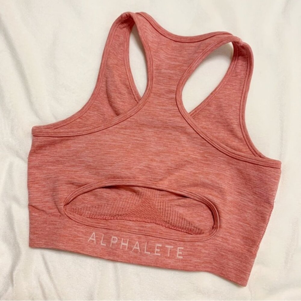 Alphalete Pink Aero Sports Bra Size XS